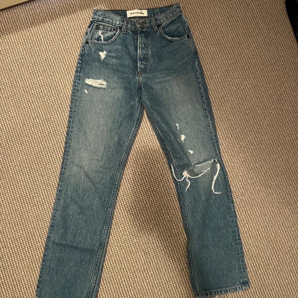 Reformation baggy jeans
